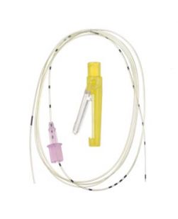 Polyamide/ Polyurethane Pediatric Catheter, 20G x 100 cm, Closed Tip & Six Lateral Side Ports, Catheter Connector & Threading Assist Guide, 25/cs