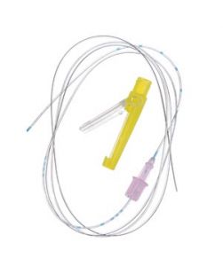 Polyamide Catheter, 20G x 100 cm, Closed Tip & 3 Lateral Side Ports, Catheter Connector & Threading Assist Guide, 25/cs