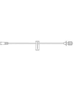 Small Bore Extension Set, Proximal Luer Lock Connection, Distal SPIN-LOCK® Slide Clamp & Luer Lock Connection, 1.0mL Priming Volume, 12L, DEHP & Latex Free (LF), 100/cs