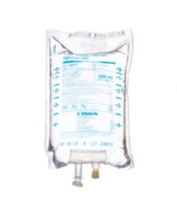 Sodium Chloride Injections, 3%, 500mL, EXCEL® Container (Hypertonic) (Rx), 24/cs (Product on Vendor Allocation - Shortage - Contact us for Availability) **Temporarily Unavailable for Sale**
