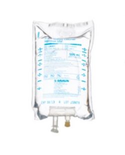 Sodium Chloride Injections, 5%, 500mL, EXCEL® Container (Hypertonic) (Rx), 24/cs (Product on Vendor Allocation - Shortage - Contact us for Availability)