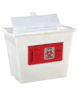 Sharps Container, 2 Gal, Translucent Beige, 30/cs