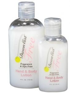 Hand & Body Lotion, Fragrance Free, 4 oz Bottle with Dispensing Cap, 96/cs