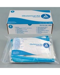 Obstetrical Kit, Same As #4901 Except Components Are Packaged In Sealed Plastic Bag, 10/cs