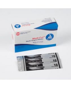 Surgical Blades, #24, 100/bx