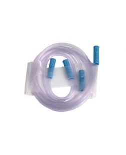 Suction Tubing with Straw Connector, 3/16 x 12 ft, Sterile, 20/cs