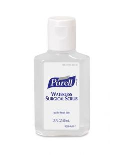Purell® Surgical Scrub, 2 oz Bottle Flip Cap, Clear, 24/cs (Item is considered HAZMAT and cannot ship via Air or to AK, GU, HI, PR, VI)