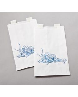 Bedside Bag, 6½ x 3 1/8 x 11 3/8, Non-Flame Retardant Paper, Wet Strength, Plain, 2000/cs