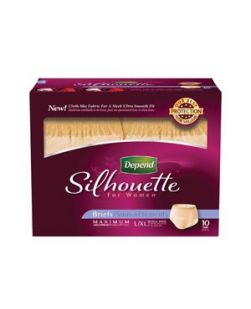 Silhouette Briefs, Large/ X-Large, 10/pk, 4 pk/cs (40 cs/plt)