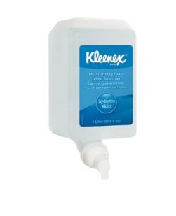 Hand Sanitizer, Luxury Foam, 1000mL, 6/cs (Dispenser & Mounting Brackets Sold Separately; SEE Kimberly-Clark Professional Items 92144, 92145 & 91070) (Item is considered HAZMAT and cannot ship via Air or to AK, GU, HI, PR, VI)
