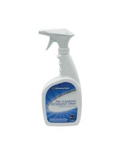Pre-Cleaning Detergent Spray, 24 oz Spray Bottle, 12/cs