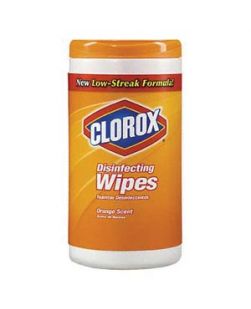 Disinfecting Wipes, Citrus Scent, 80/bx, 6 bx/cs (DROP SHIP ONLY)