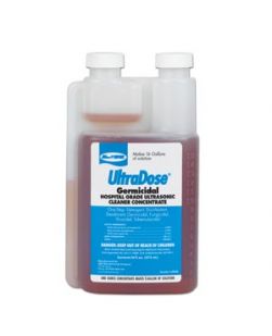Germicidal Ultrasonic Cleaning Solution, Pint Bottle, 6/cs