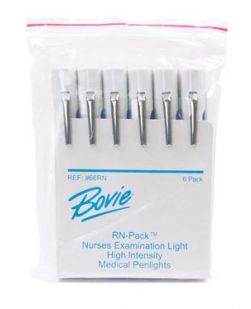RN Pack Disposable Penlight, Pupil Gauge, 6/pk