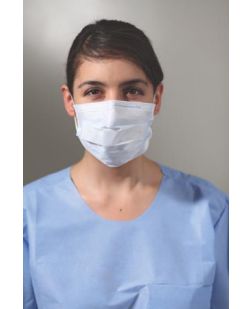 KC100 Procedure Mask, ASTM Level 1, Earloops, Blue, 50/bx, 10 bx/cs