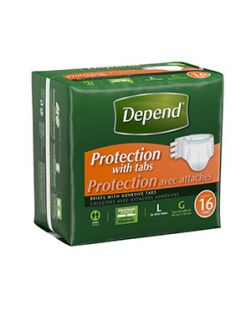 Overnite Briefs, Maximum Absorbency, Large/ X-Large, 16/pkg, 3 pkg/cs (64 cs/plt)