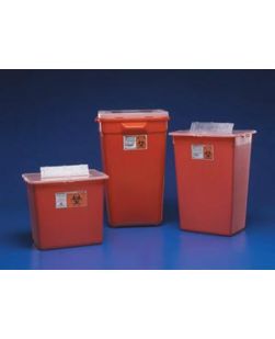 Container, 19 Gal, Red, 5/cs (Continental US Only)