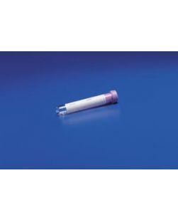 Standard Blood Collection Tube, Liquid Additive, 16mm x 100mm, 10mL, Silicone Coated Lavender Stopper, 1000/cs (Continental US Only)