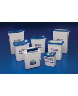 Waste Disposal Container, 18 Gal, Lid & Absorbent Pad, 26H x 12¾D x 18¼ W , 5/cs (14 cs/plt) (Continental US Only)