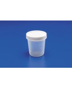 Specimen Container, 4½ oz, Graduated, Wide Mouth, Non-Sterile, No Caps, 500/cs (Continental US Only)
