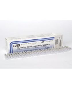 Aluminum Hub Hypodermic Needle, 14G x 1, 100/bx, 10 bx/cs, FOR VETERINARY USE ONLY