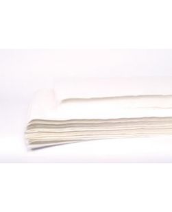 Crepe Sheet, 18 x 24, White, 1-Ply Crepe, Latex Free (LF), 1000/cs