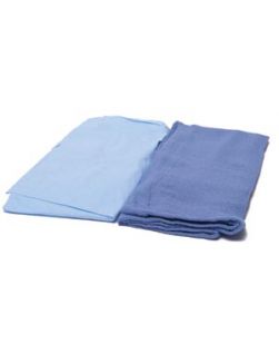 OR Towel, Non-Sterile, Blue, 100/cs