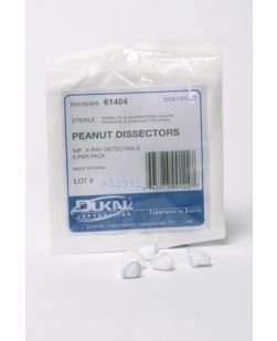 Peanut Sponge, Sterile 5s, No Holder, 5/pk, 40 pk/cs