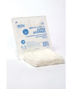 Sponge, Sterile 10s, Medium, 10/pk, 48 pk/cs