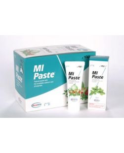 MI Paste Assorted Pack Contains: 2 Tubes (40g ea) of Melon, Mint, Strawberry, Tutti Frutti & Vanilla, 10/pk