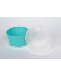 Denture Cup with Lid, 250/cs