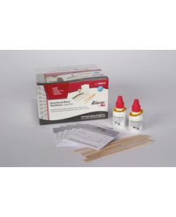 Guaiac Fecal Occult Blood Test Lab Pack, Includes: (100) Single Slides Tests, (100) Applicators, 2 x 10mL Developers (With Enhanced Readability), 100/bx (Not Available for Sale Into Canada)