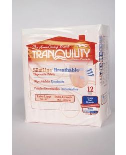 Breathable Briefs, X-Large Adult, 56-64, 23.7 fl oz Capacity, 12/pk, 6 pk/cs