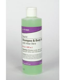 Shampoo & Body Wash, 8 oz Bottle, Flip Top Cap, 48/cs (56 cs/plt)
