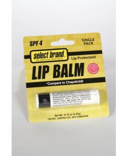 Lip Balm, Medicated, 2pk Blister Carded, SPF 23, .15 oz, 12/cs