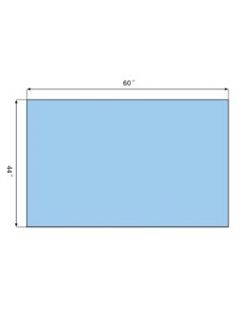 Protect 5 Drape, Half, 60 x 44, 60/cs