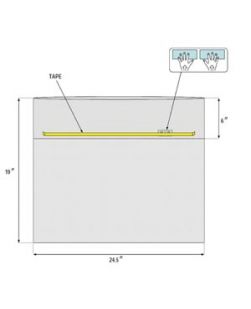 X-Ray Cassette Drape, 24½ x 40 (62cm x 102cm), 120/cs