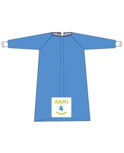 Surgical Gown, Large 54, X-Long, AAMI Level 4, Latex Free (LF), Sterile, 24/cs