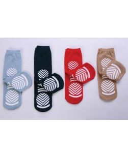 Slipper Socks, Adult, Medium, Blue, 48 pr/cs