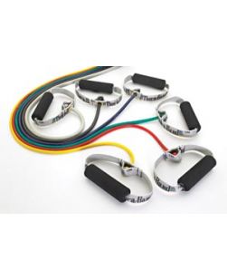 Resistance Tubing with Soft Grip Handles, Black/ Special Heavy, 50, in Retail Clam-Shell Packaging, 12 ea/cs (020587)