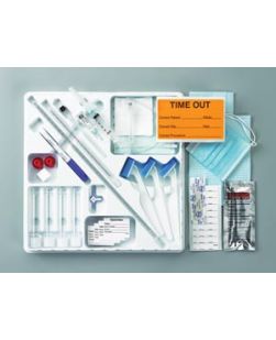 Lumbar Puncture Tray, 22G x 3½ Spinal Needle, Sterile, 10/cs