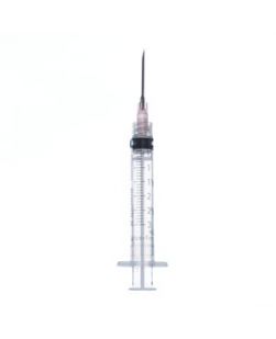 Syringe, 3mL LL, 18G x 1, 100/bx, 16 bx/cs