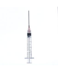 Syringe, 3mL LL, 18G x 1½, 100/bx, 16 bx/cs