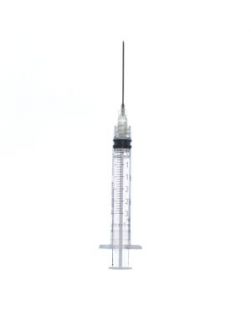 Syringe, 3mL LL, 20G x 1½, 100/bx, 16 bx/cs