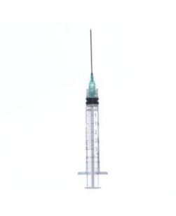 Syringe, 3mL LL, 21G x 1½, 100/bx, 16 bx/cs