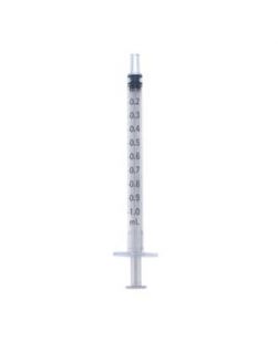 Syringe, 1mL TB LS, 100/bx, 18 bx/cs