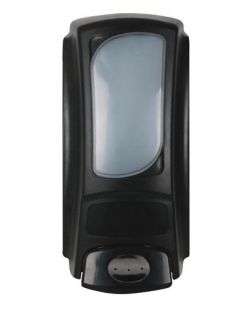 Eco Smart® Amenity Dispenser, Black, 15 oz, 6/cs