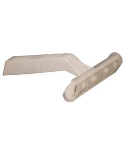 Razor, Single Blade, Short Handle, Clear with Clear Cover, 2.625L, 100/bx, 10 bx/cs