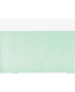 Chart Paper, Marquette 9402-020, 8.44 x 275 ft, Green Grid, 8/cs