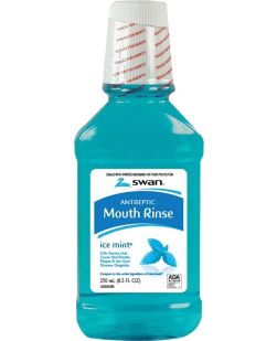 Blue Mint Mouthwash, 250mL, 12/cs (66469) (US Only) (PART NUMBER CHANGE COMING SOON)